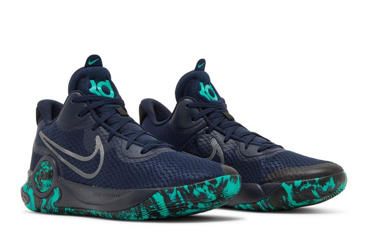 Nike KD Trey 5 IX 'Obsidian Clear Emerald'