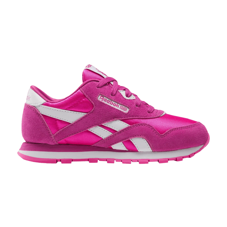 Reebok Classic Nylon Little Kid 'Laser Pink White' — Laser Pink/Footwear White/Semi Proud Pink