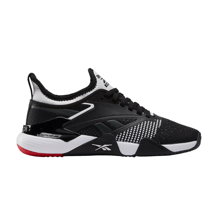 Reebok Wmns Nano Court 'Black Vector Red' — Black/White/Vector Red