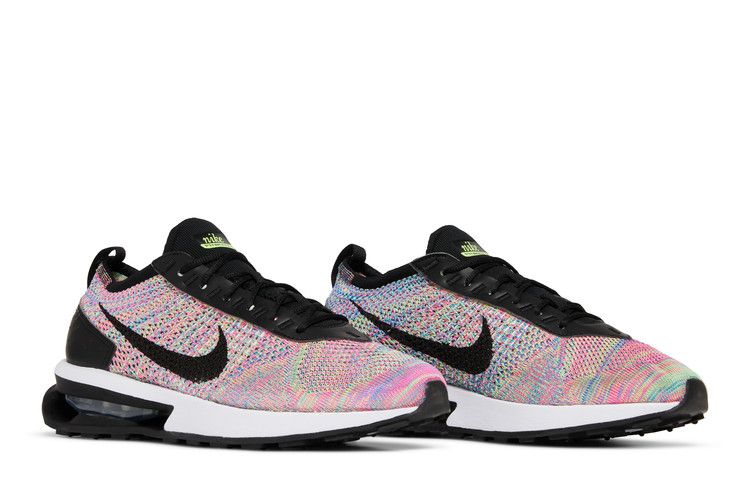 Nike Air Max Flyknit Racer 'Multi-Color' — Ghost Green/Pink Blast/Photo Blue/Black