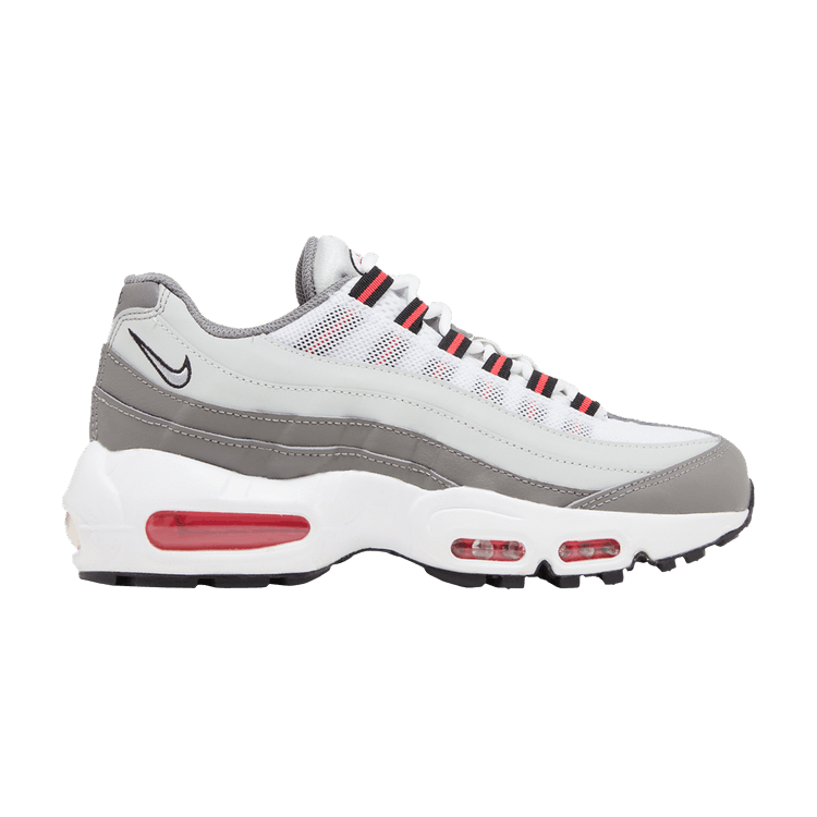 Nike Air Max 95 Recraft GS 'Light Silver Flat Pewter' — Light Silver/Flat Pewter/White/Black
