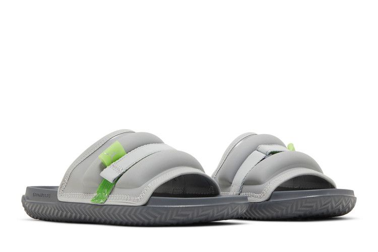 Nike Jordan Super Play Slide 'Silver Green Bean'
