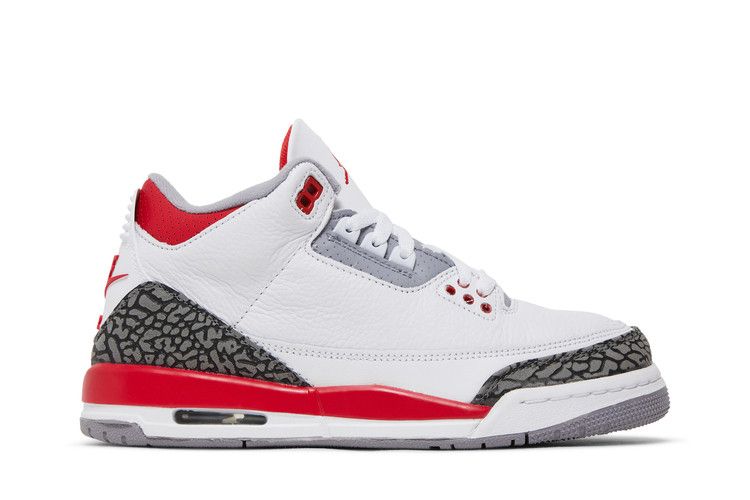 Air Jordan 3 Retro GS 'Fire Red' 2022