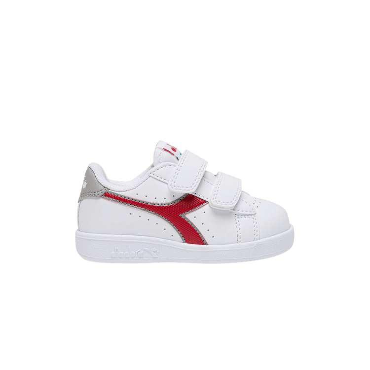 Diadora Game P Toddler 'White Tango Red' — White/Tango Red