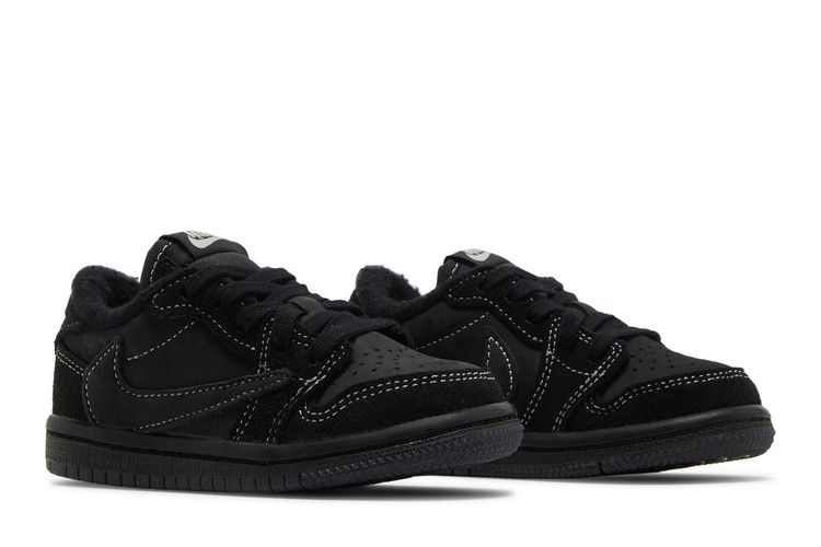 Travis Scott x Air Jordan 1 Retro Low OG SP TD 'Black Phantom'