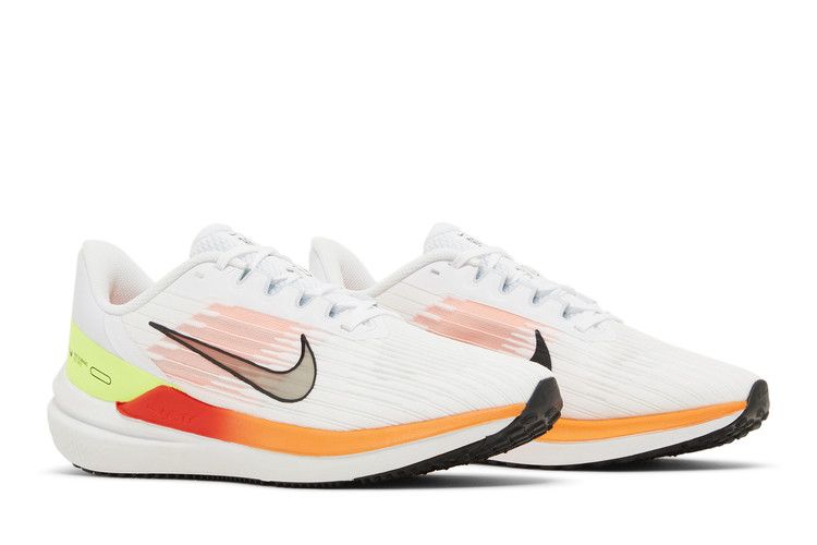 Nike Air Winflo 9 'White Bright Crimson'