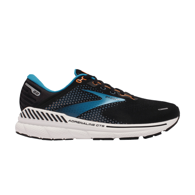 Brooks Adrenaline GTS 22 'Black Blue' — Black/Blue