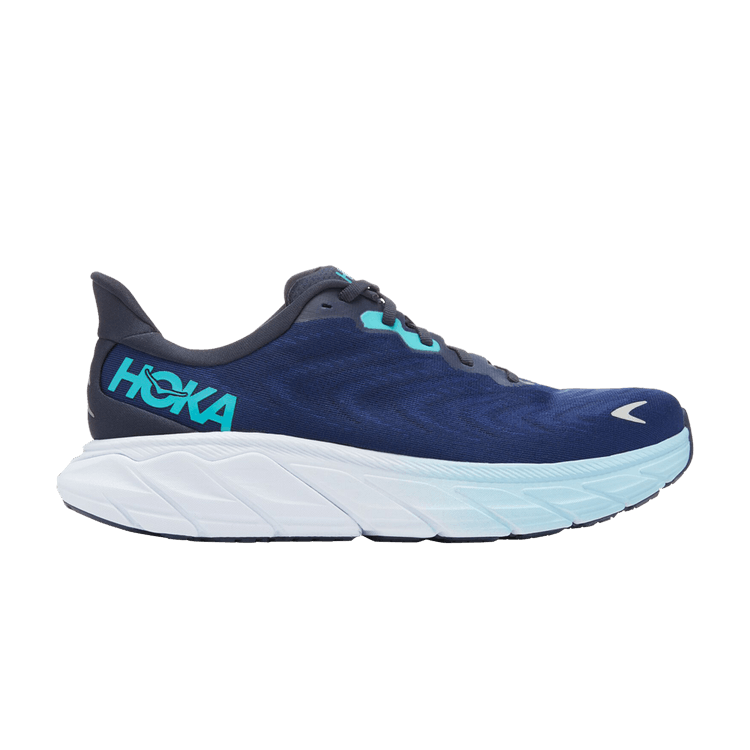 HOKA Arahi 6 2E Wide 'Outer Space' — Outer Space/Bellwether Blue