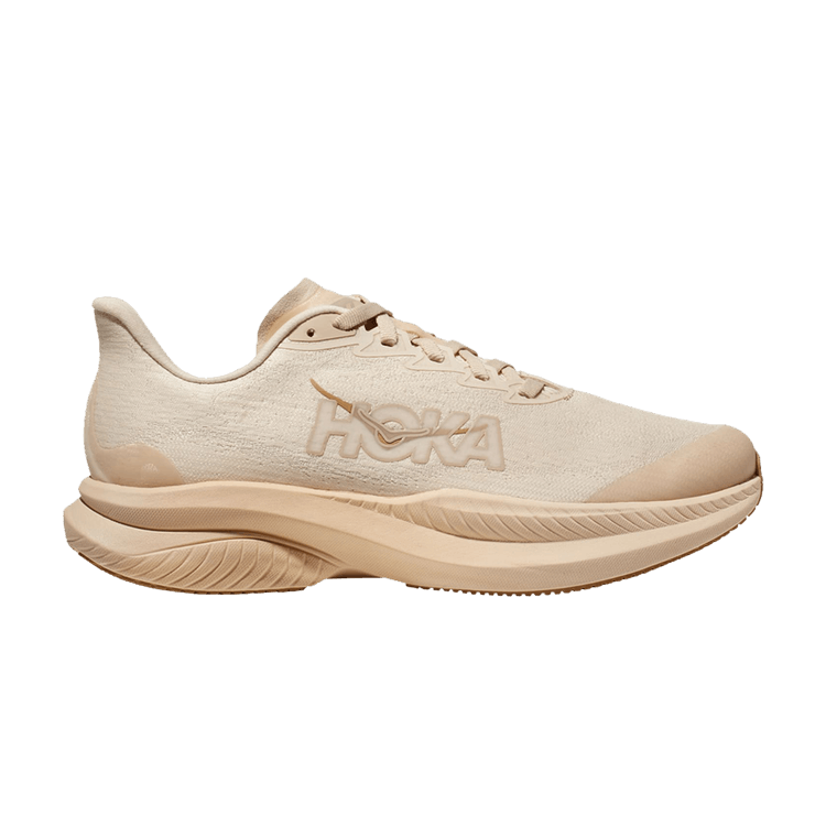 HOKA Mach 6 Kids 'Vanilla' — Vanilla/Shifting Sand