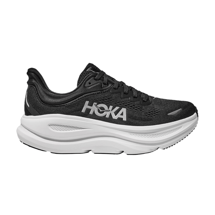 HOKA Wmns Bondi 9 'Black White' — Black/White