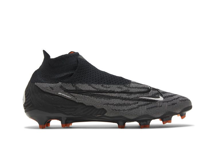 Nike Phantom GX Elite Gripknit DF FG 'Shadow Pack' — Black/Dark Smoke Grey/Total Orange/Summit White
