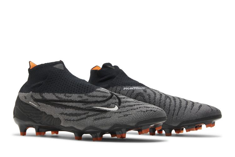 Nike Phantom GX Elite Gripknit DF FG 'Shadow Pack' — Black/Dark Smoke Grey/Total Orange/Summit White