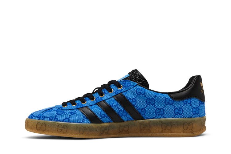 Gucci x adidas Gazelle 'Blue GG Monogram'