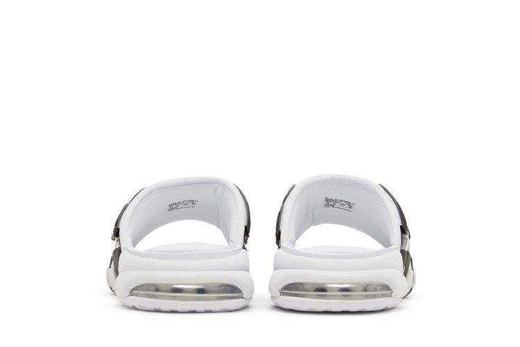 Nike Air More Uptempo Slide 'White Black Red' — White/Black/Varsity Red