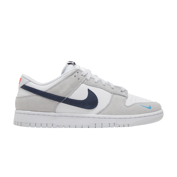 Nike Dunk Low 'Mini Swoosh - Football Grey Midnight Navy'