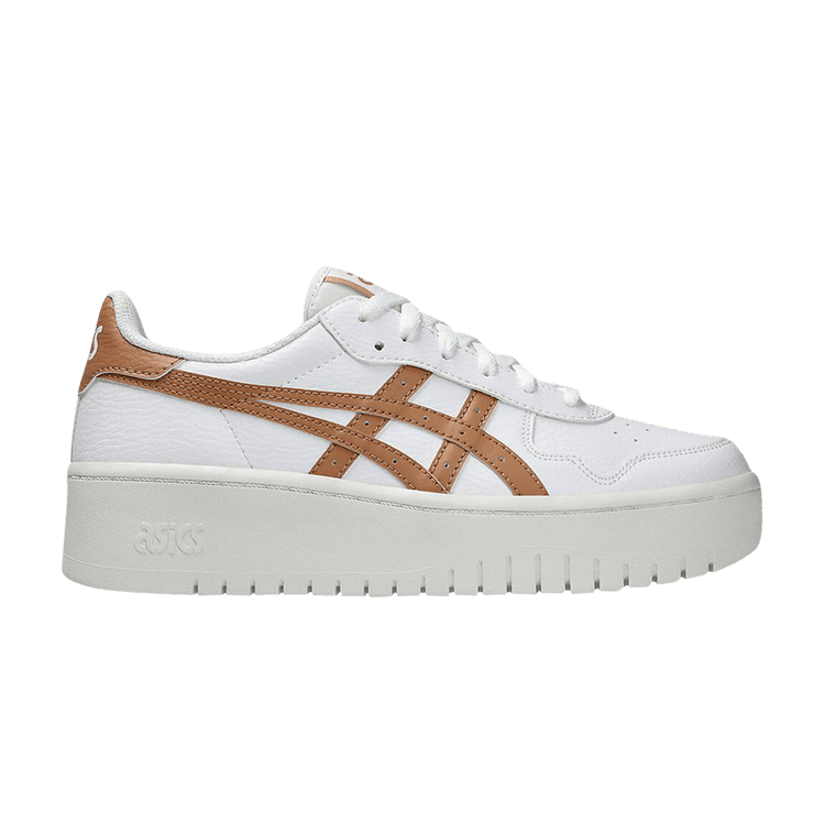 Asics Wmns Japan S PF 'White Sand Red' — White/Sand Red