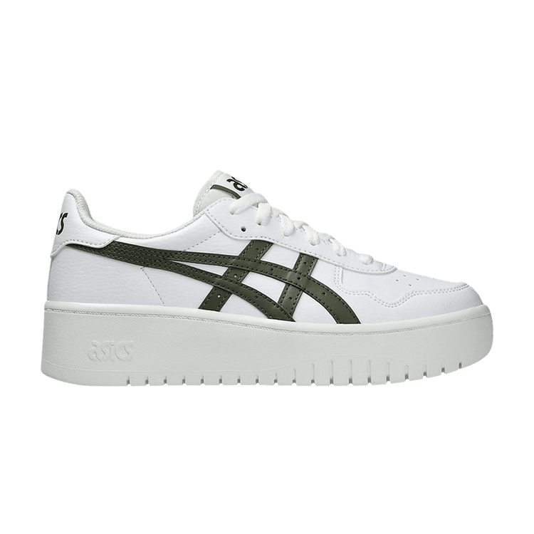 ASICS Wmns Japan S PF 'White Olive Canvas' — White/Olive Canvas