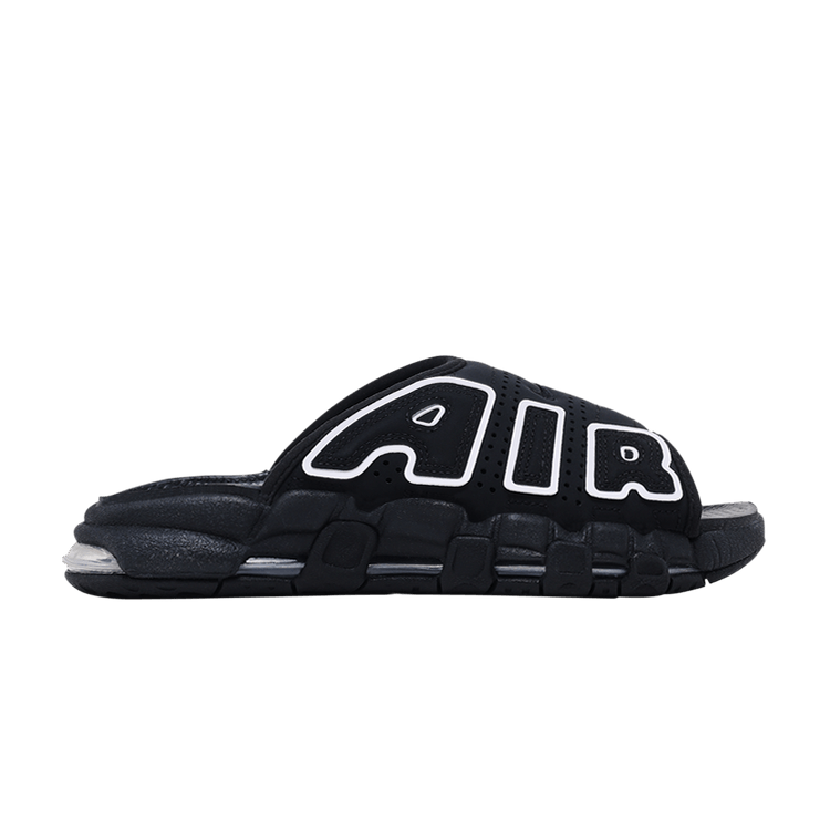 Nike Wmns Air More Uptempo Slide 'Black White'