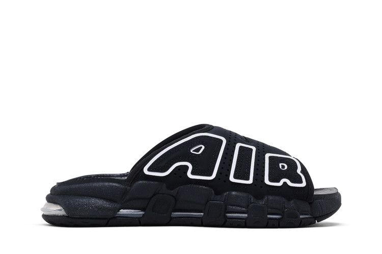 Nike Wmns Air More Uptempo Slide 'Black White'