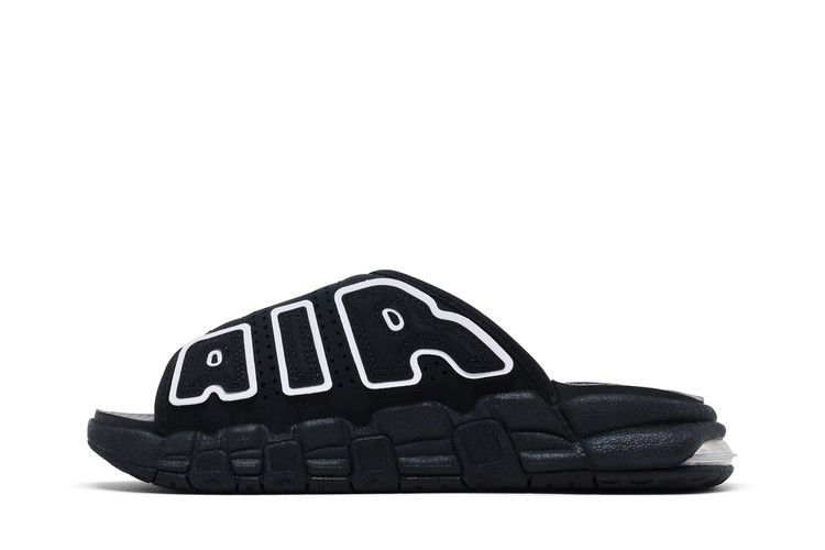 Nike Wmns Air More Uptempo Slide 'Black White'