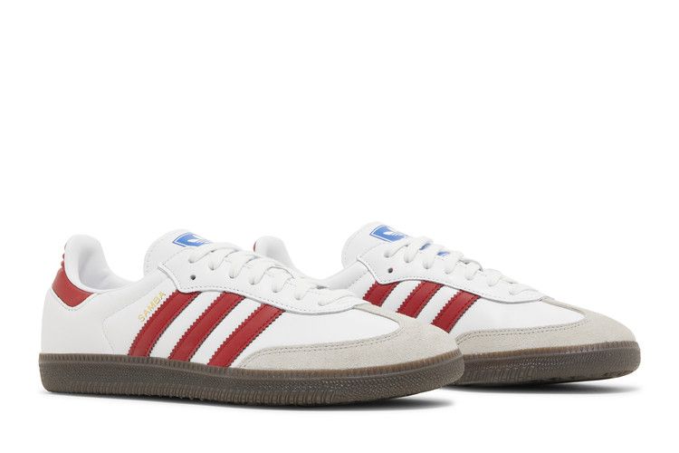 adidas Samba OG 'White Scarlet'