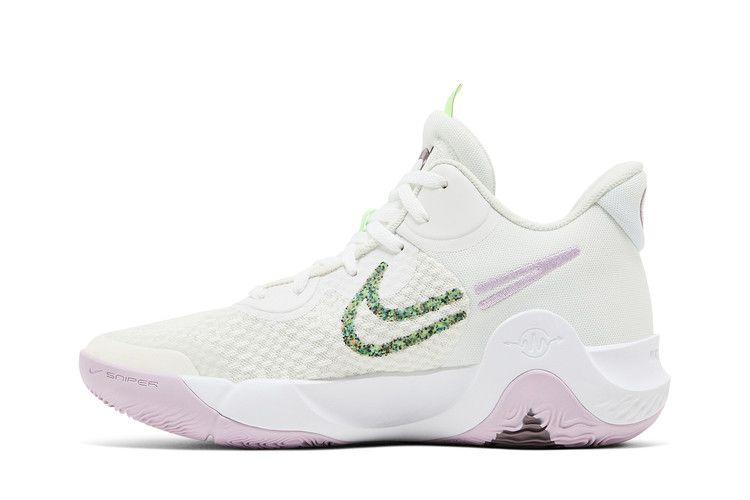 Nike KD Trey 5 IX EP 'White Lime Light Purple'