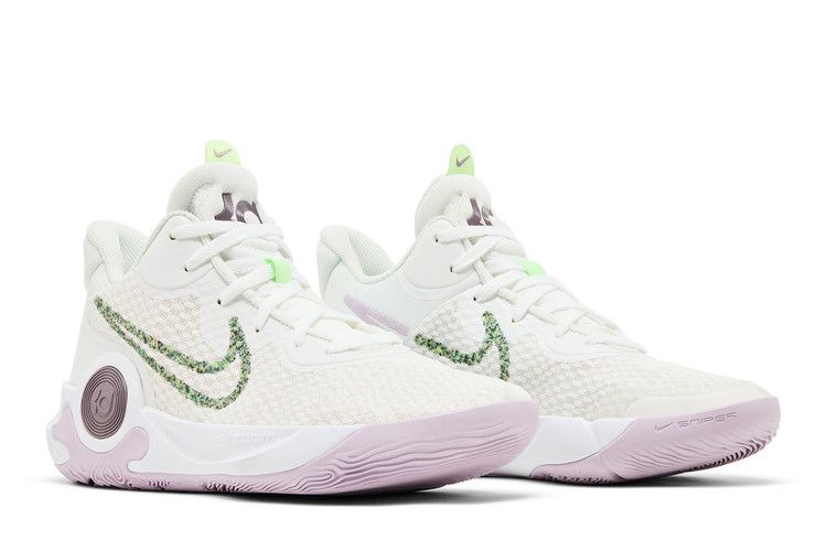 Nike KD Trey 5 IX EP 'White Lime Light Purple'