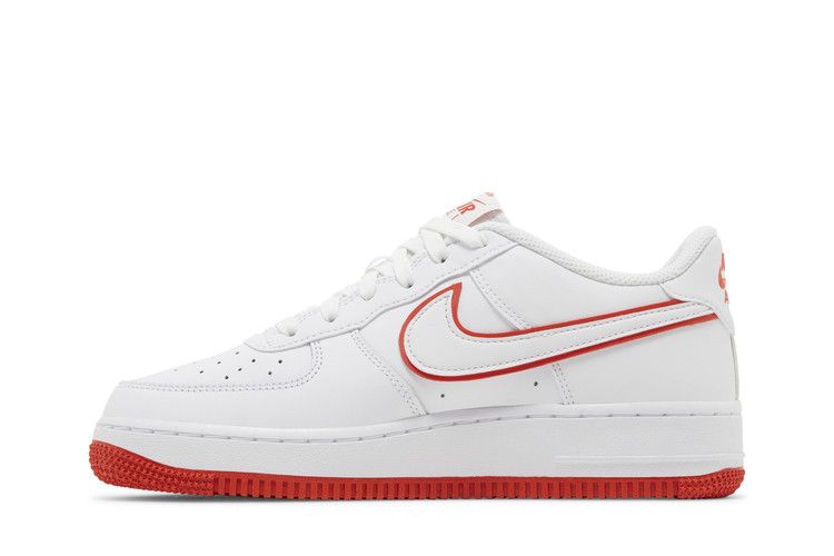Nike Air Force 1 GS 'White Picante Red'