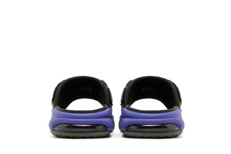 Nike Air More Uptempo Slide 'Black Blue Purple Gradient'