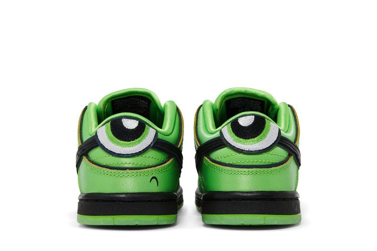 The Powerpuff Girls x Nike Dunk Low Pro SB QS TD 'Buttercup'