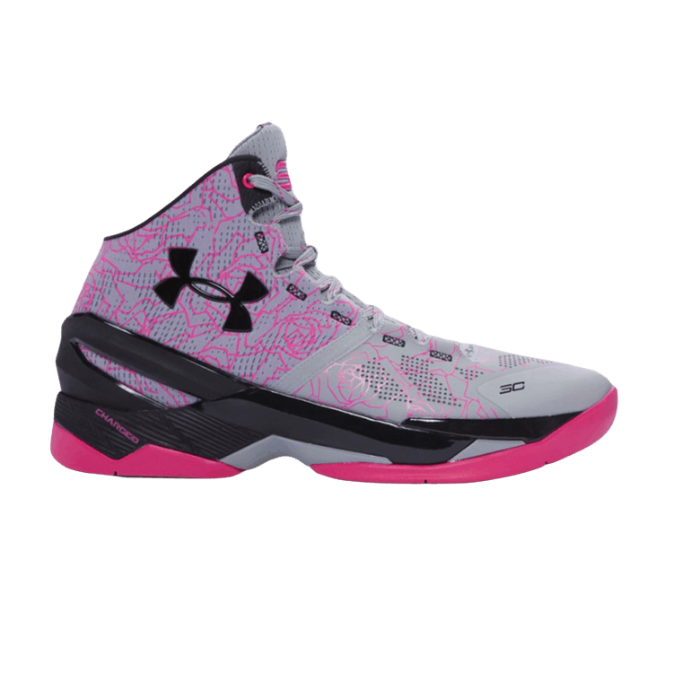 Under Armour Curry 2 'Mother's Day' — Light Grey/Pink-Black​