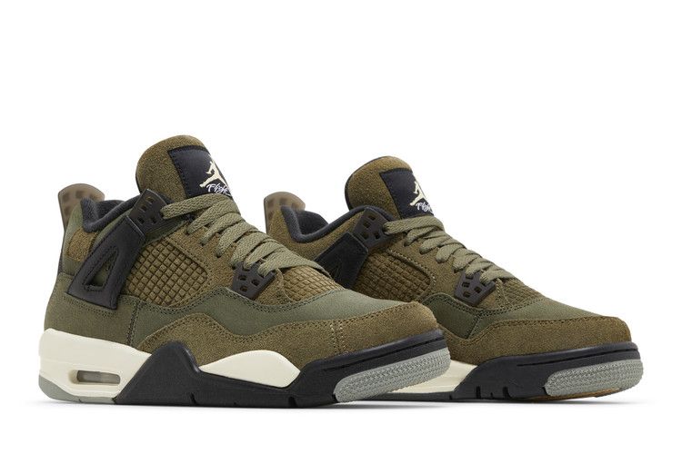 Air Jordan 4 Retro SE Craft GS 'Olive'