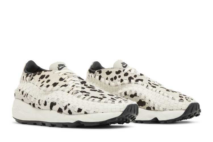 Nike Wmns Air Footscape Woven 'White Cow Print'