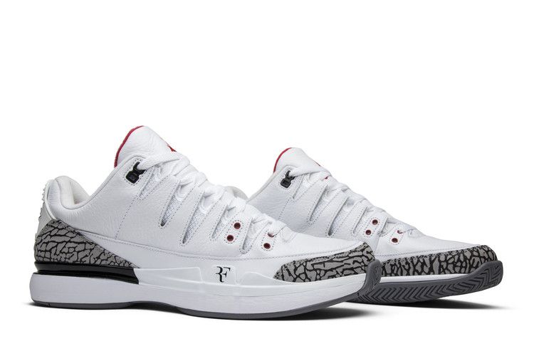 Nike Zoom Vapor Tour AJ3 'White Cement'