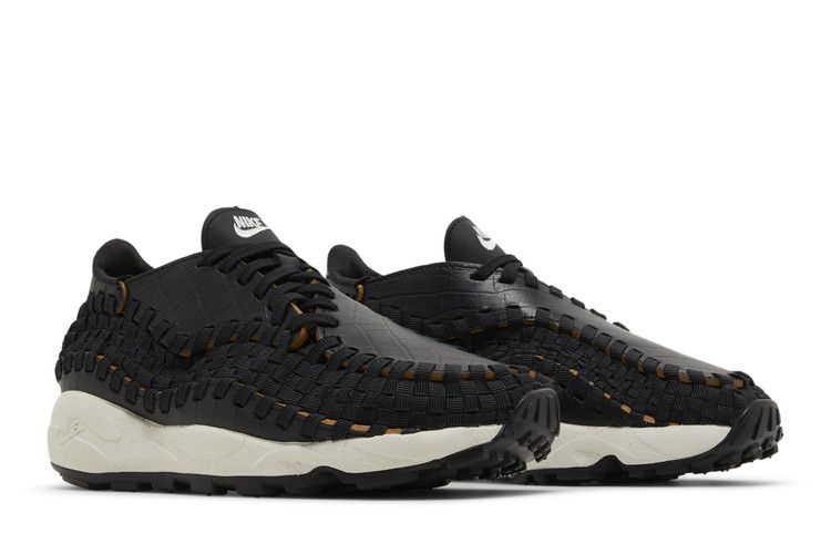 Nike Wmns Air Footscape Woven 'Black Croc'