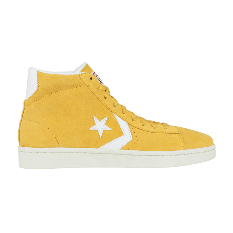Converse Pro Leather Mid 'Yellow' — Yellow/White/Egret