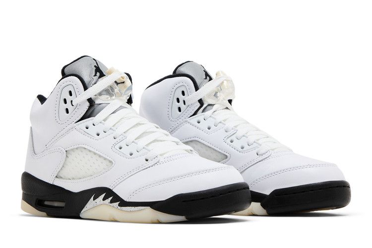Air Jordan 5 Retro GS 'White Black'