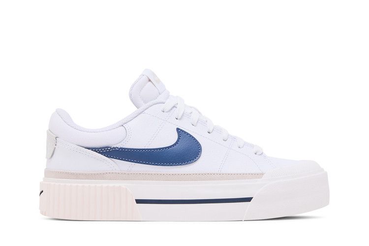 Nike Wmns Court Legacy Lift 'White Diffused Blue'