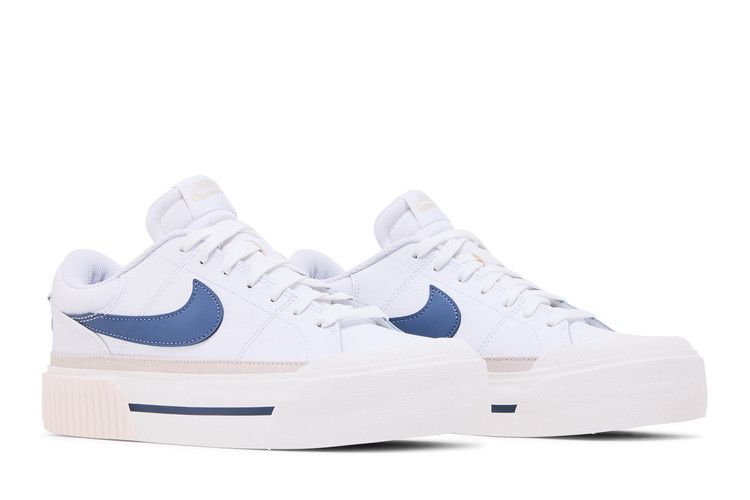 Nike Wmns Court Legacy Lift 'White Diffused Blue'