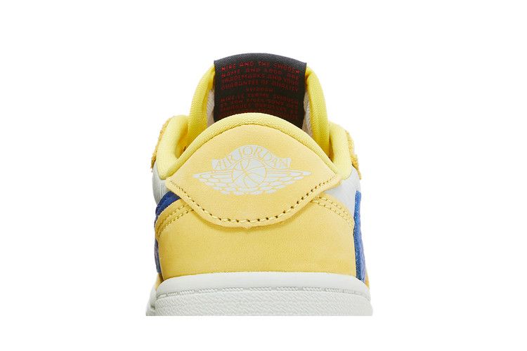 Travis Scott x Air Jordan 1 Retro Low OG SP TD 'Canary'
