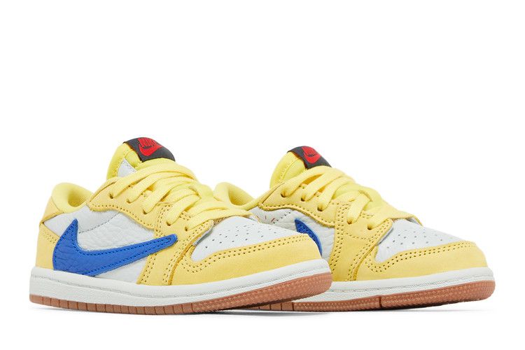 Travis Scott x Air Jordan 1 Retro Low OG SP TD 'Canary'