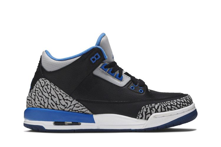 Air Jordan 3 Retro BG 'Sport Blue'