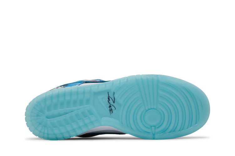 Futura Laboratories x Nike Dunk Low SB 'Bleached Aqua'