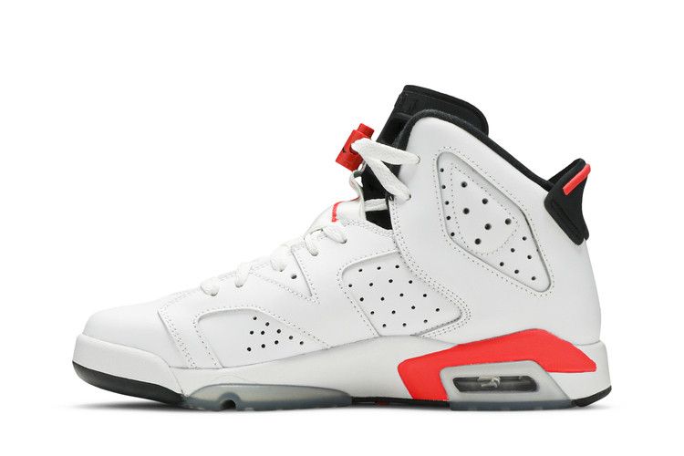 Air Jordan 6 Retro BG 'White Infrared' 2014