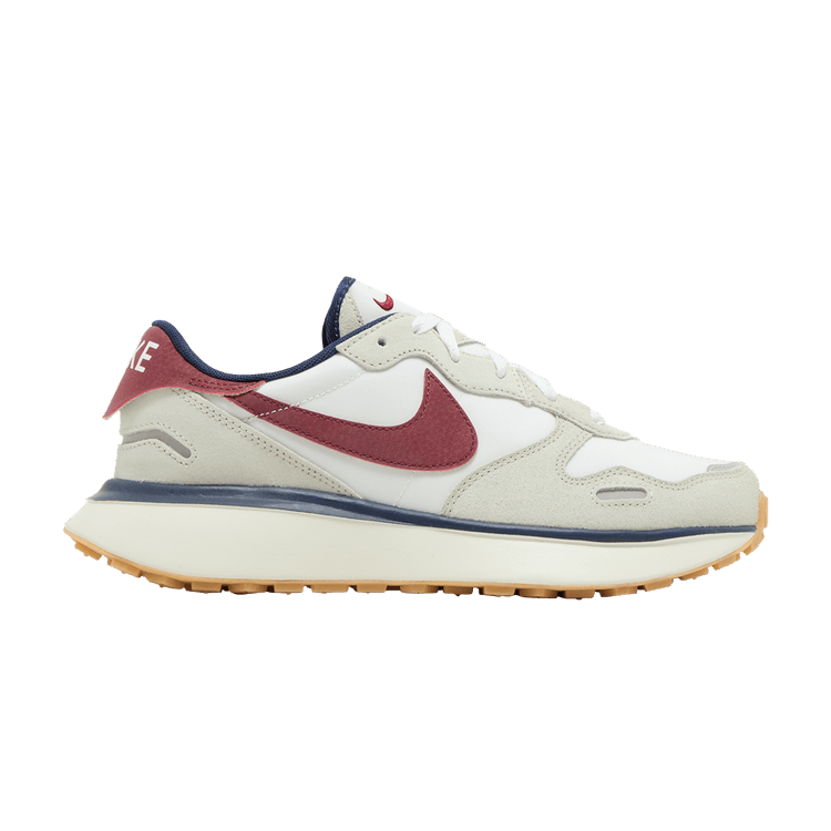 Nike Wmns Phoenix Waffle 'Light Bone Team Red'