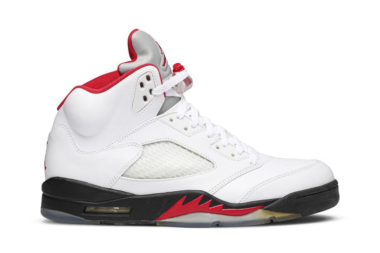 Air Jordan 5 Retro 'White Fire Red' 2013