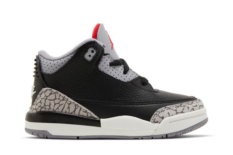 Air Jordan 3 Retro OG TD 'Black Cement' 2024