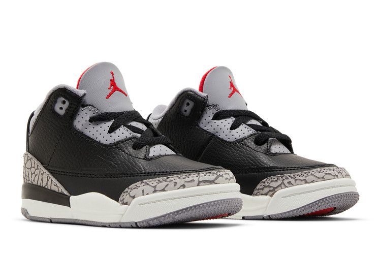 Air Jordan 3 Retro OG TD 'Black Cement' 2024