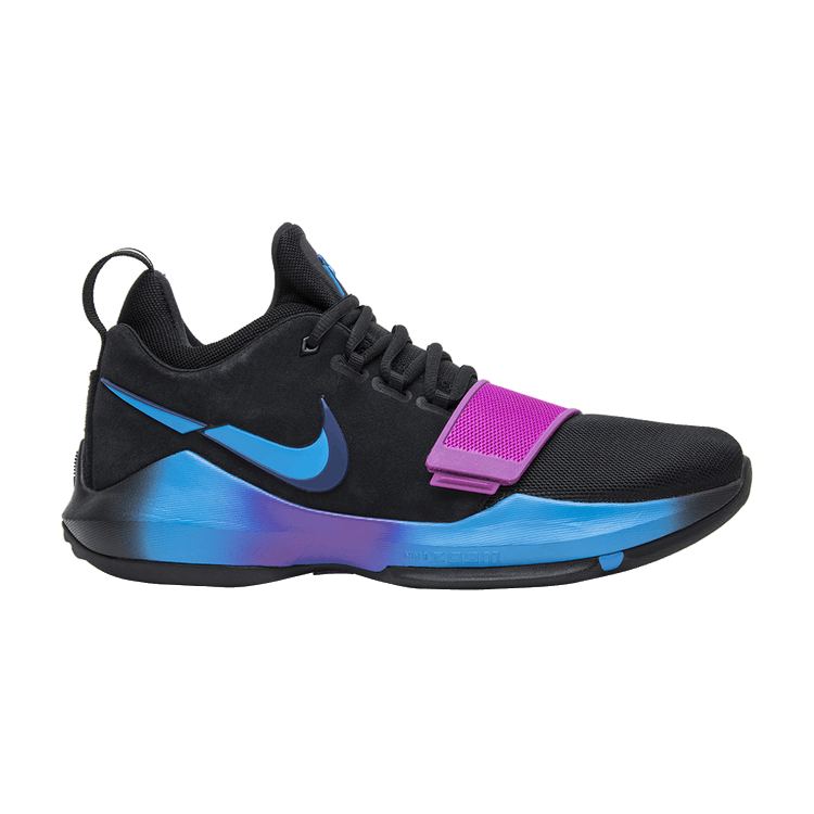 Nike PG 1 'Flip the Switch' — Black/Deep Royal Blue-Photo Blue-Blue Fury-Hyper Violet (878627 003)