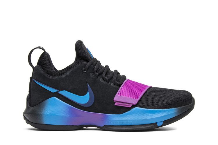 Nike PG 1 'Flip the Switch' — Black/Deep Royal Blue-Photo Blue-Blue Fury-Hyper Violet (878627 003)